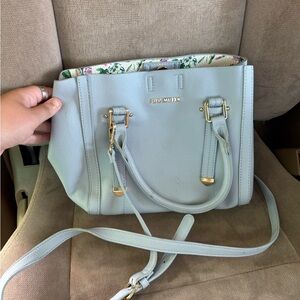 Steve Madden Sky Blue Satchel